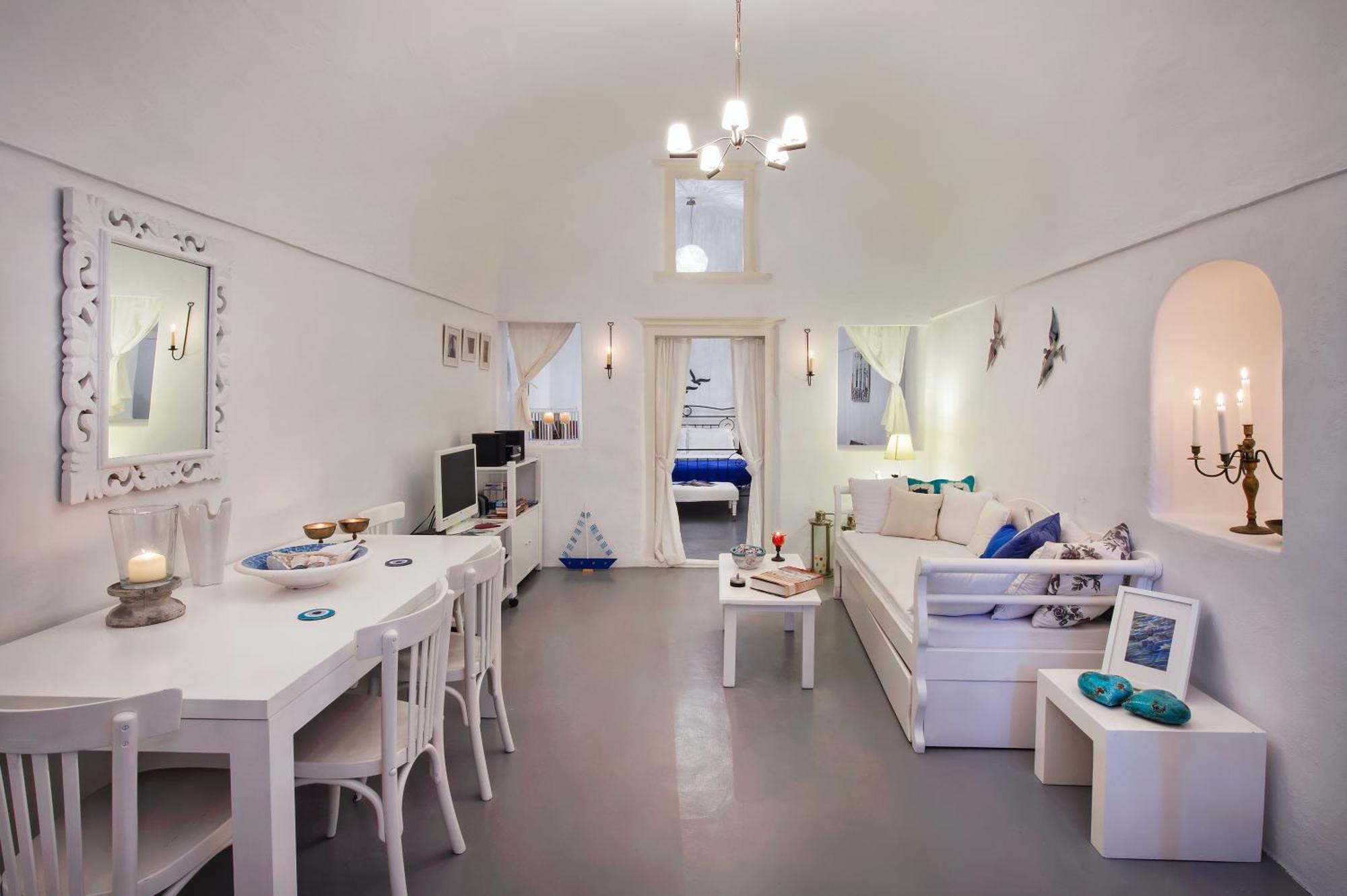 White Cave Private Villa Пиргос Экстерьер фото