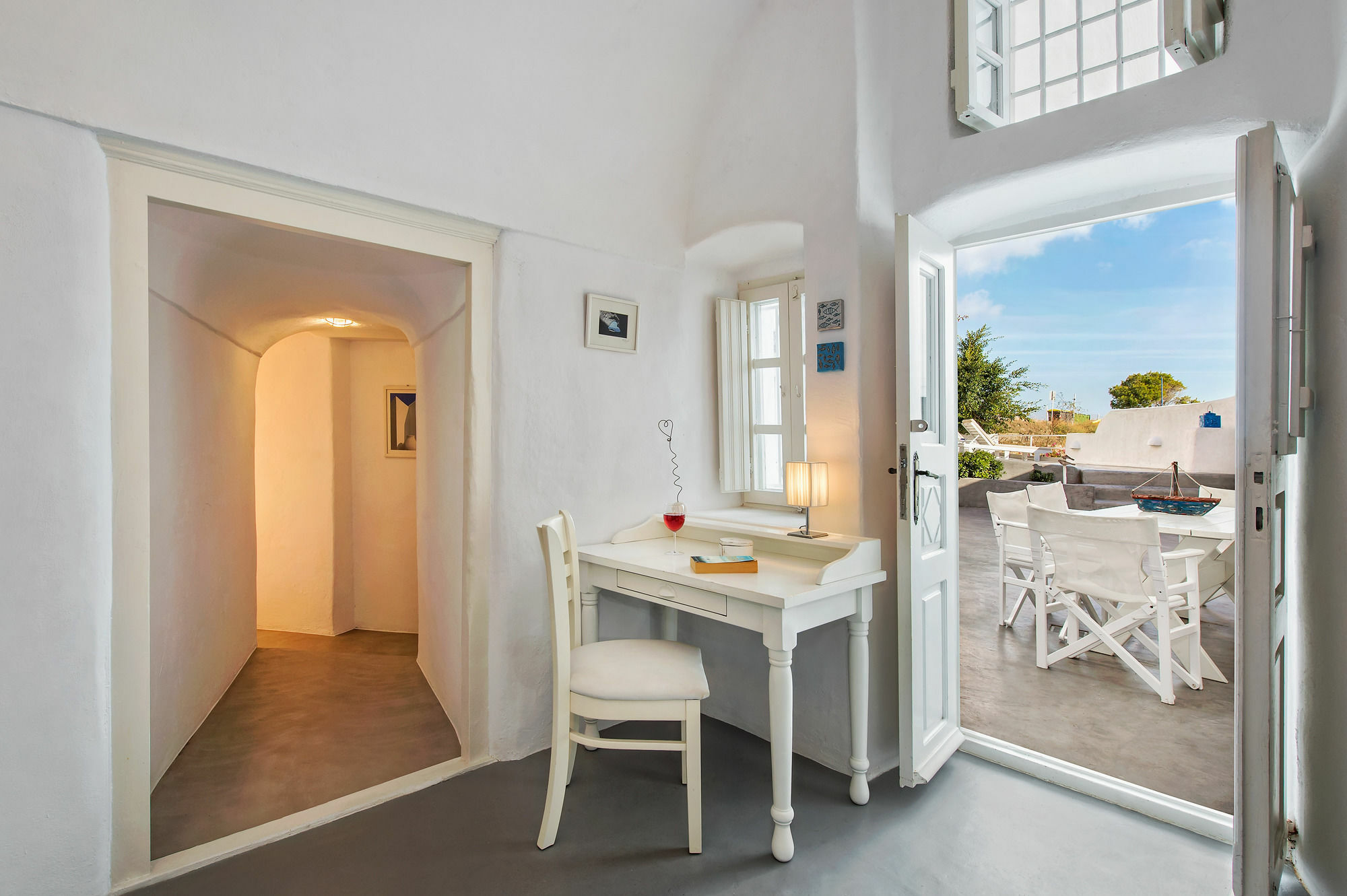 White Cave Private Villa Пиргос Экстерьер фото