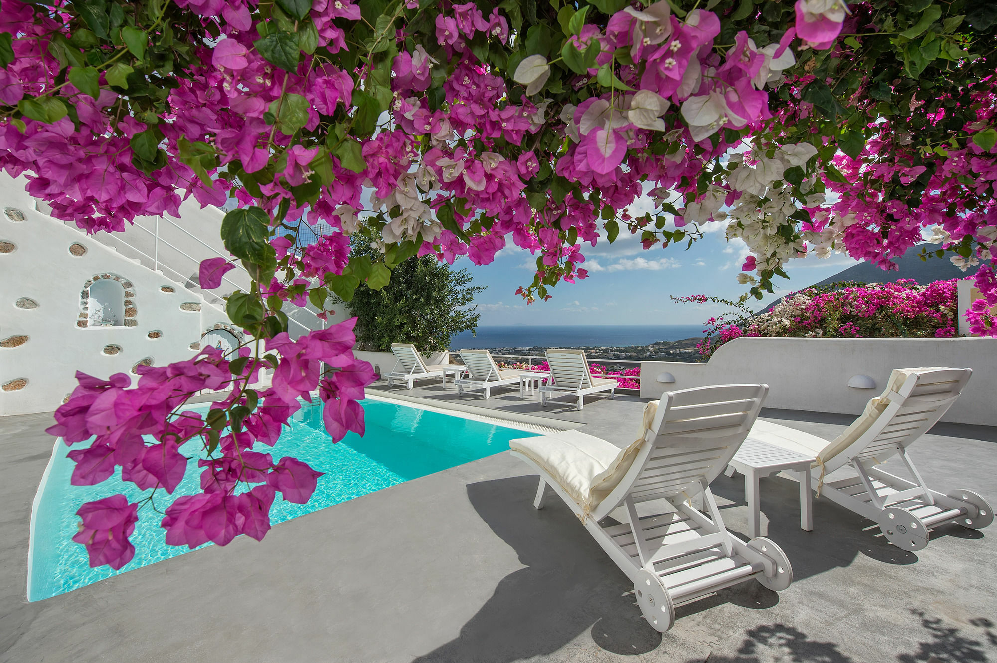 White Cave Private Villa Пиргос Экстерьер фото