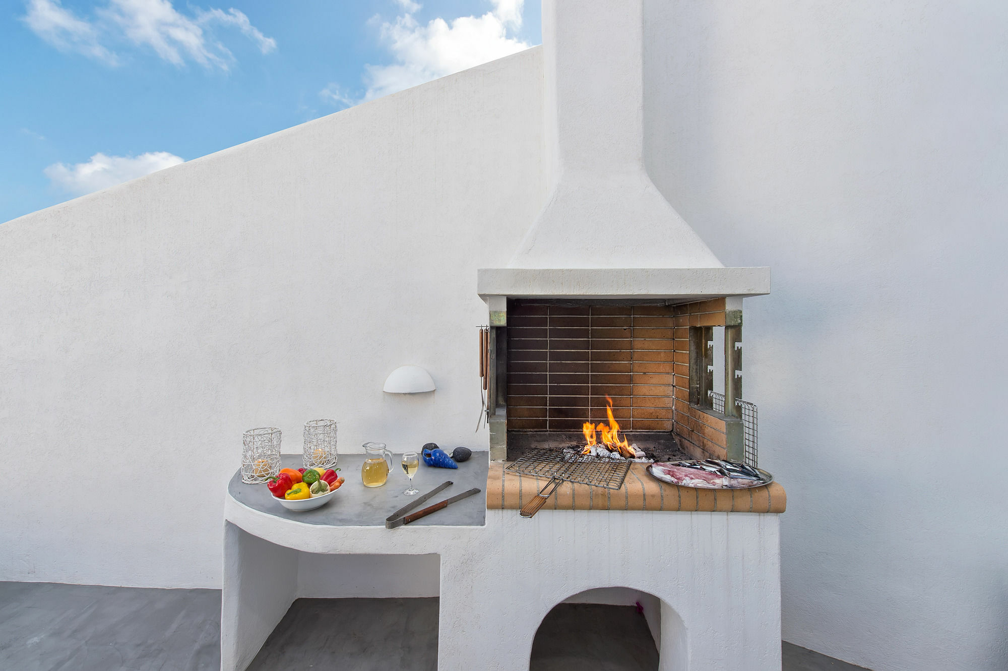 White Cave Private Villa Пиргос Экстерьер фото